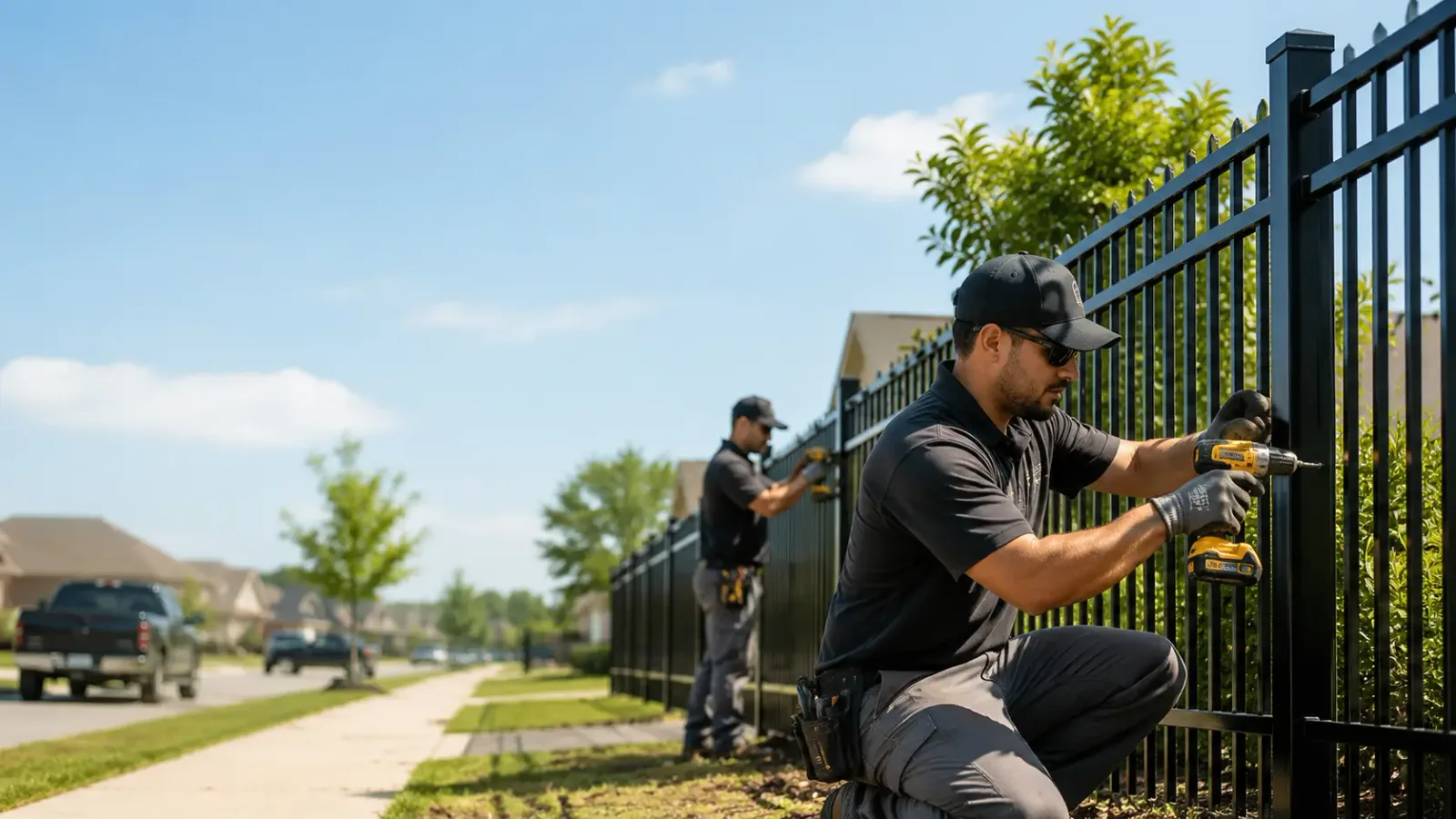 Metal Fence Installation in Van Voorhis, PA